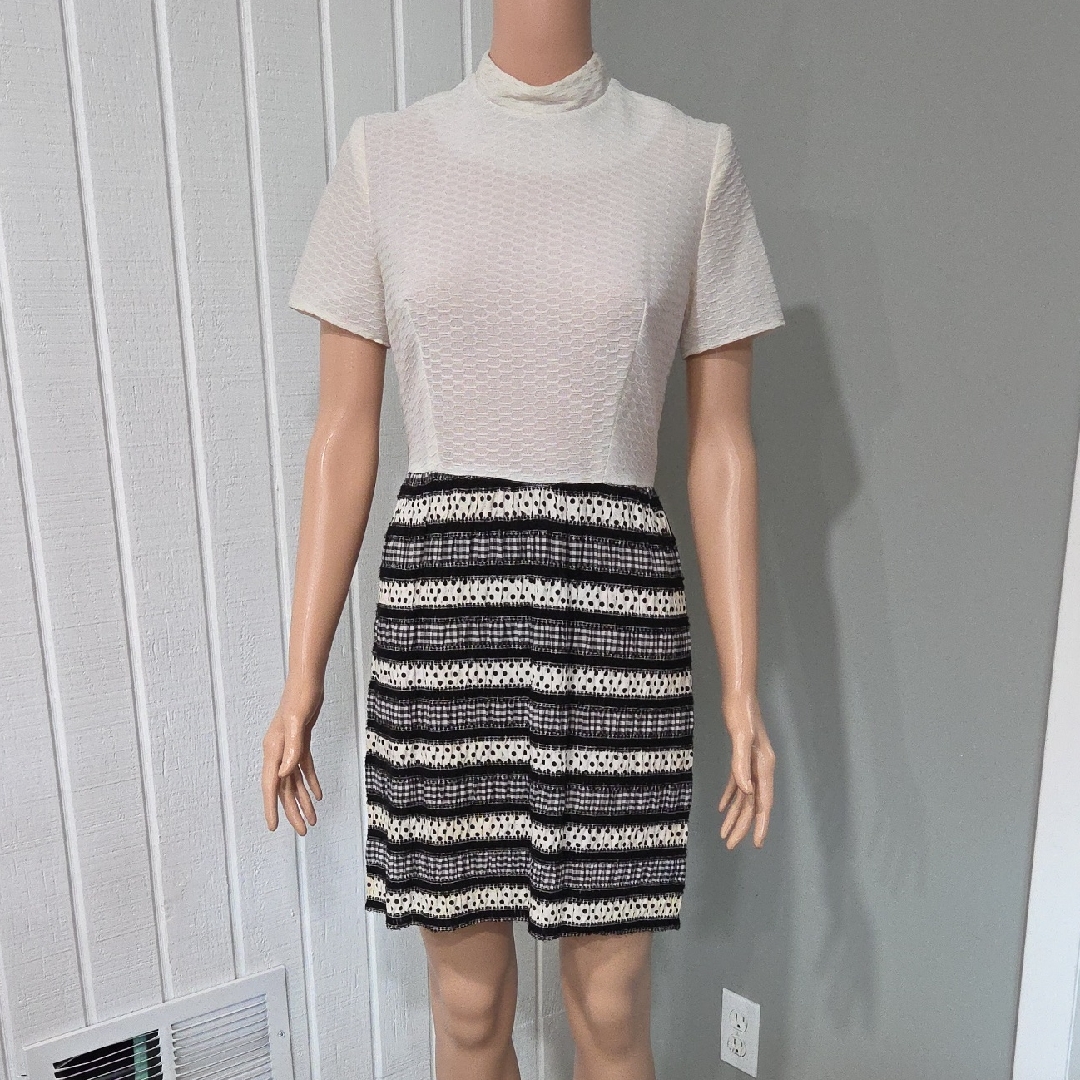 Vintage 1970s Striped Dress